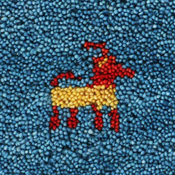 ラグ3畳200×250cm手織りマットラグマットギャッベD20