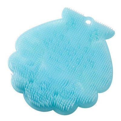 フットケア フットブラシ tone 抗菌フットブラシ シェル アクアブルー