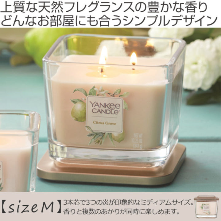 アロマキャンドルキャンドルヤンキーキャンドルエレベーションジャーＭシトラスグローブ