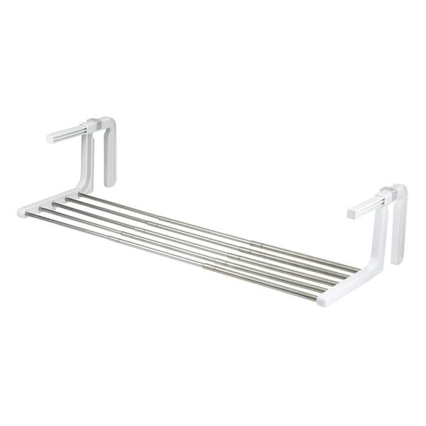 洗濯ハンガースペース活用手すりハンガー伸縮省スペース伸縮ハンガー