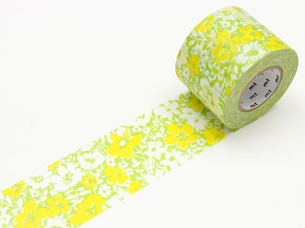 クラフトテープ粘着テープ幅広mtforPACK花柄幅45mm