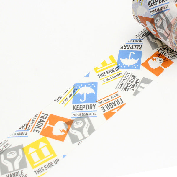 クラフトテープ粘着テープ幅広mtforPACKケアマーク幅45mm