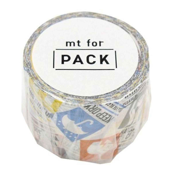 クラフトテープ粘着テープ幅広mtforPACKケアマーク幅45mm