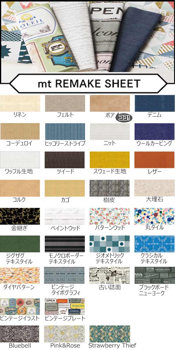 貼ってはがせる壁紙リメイクシート壁紙シートmtリメイクシートボア