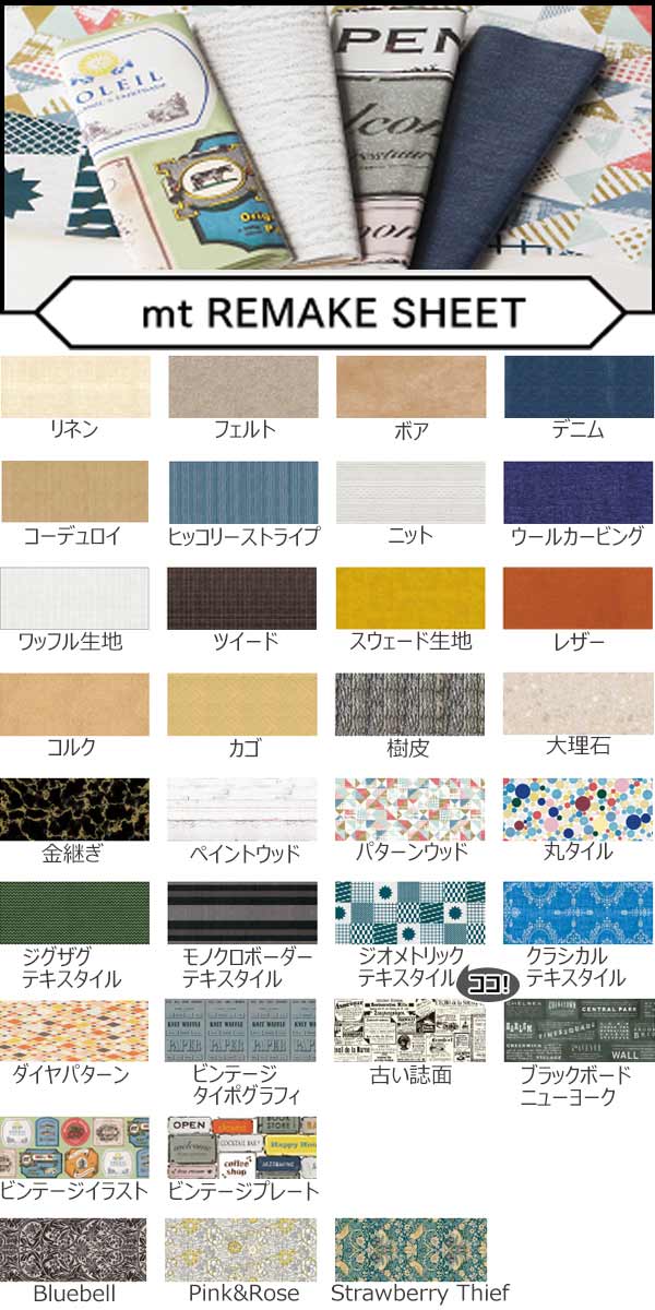 貼ってはがせる壁紙リメイクシート壁紙シートmtリメイクシートジオメトリックテキスタイル
