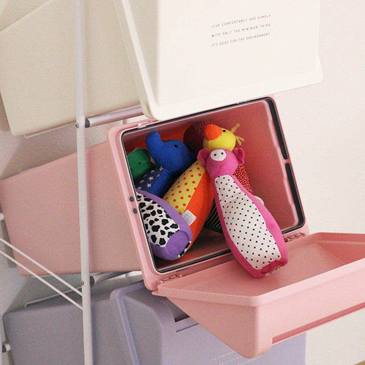 ゴミ箱縦型4分別コンテナスタイル