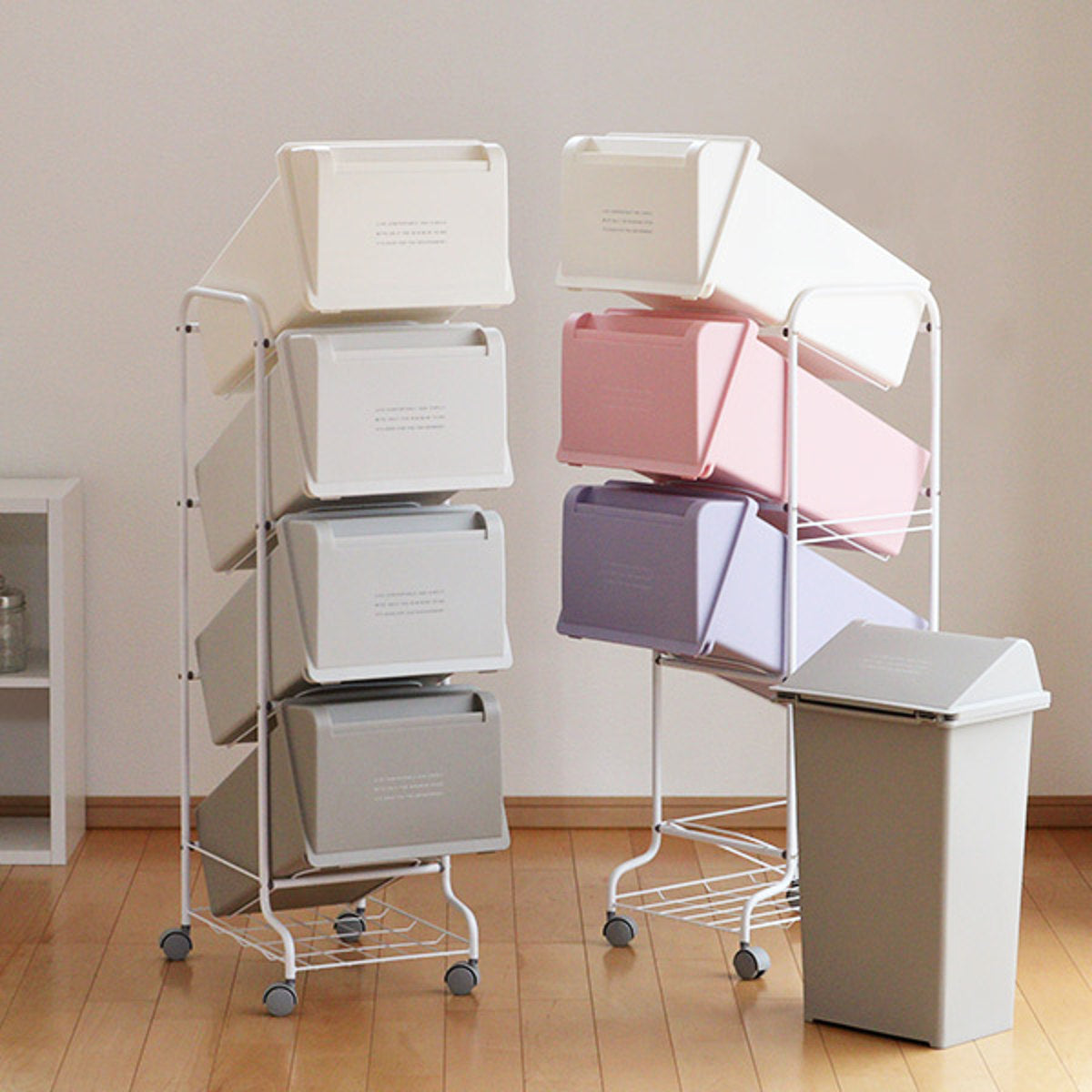 ゴミ箱 縦型 4分別 コンテナスタイル – ハウジー