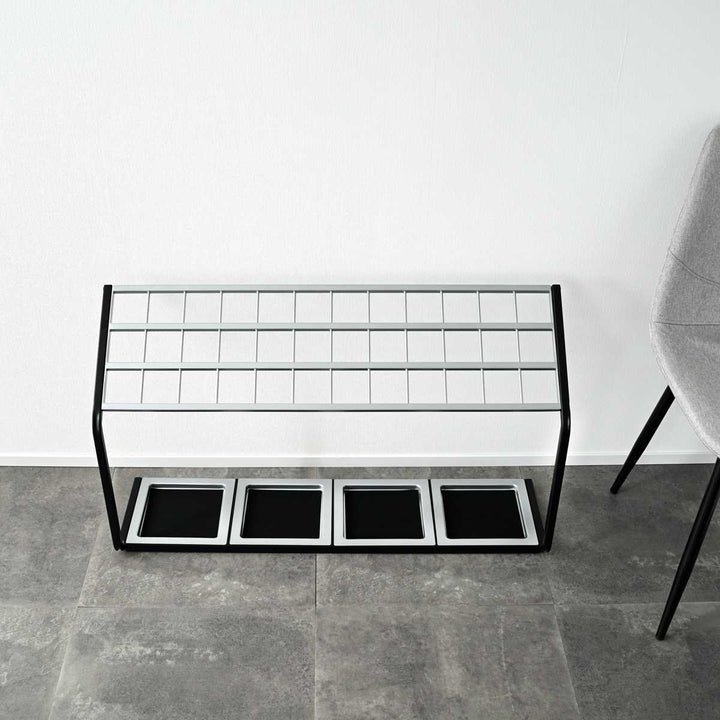 山崎実業傘立てフレーム36本用省スペース玄関収納傘たてアンブレラスタンド