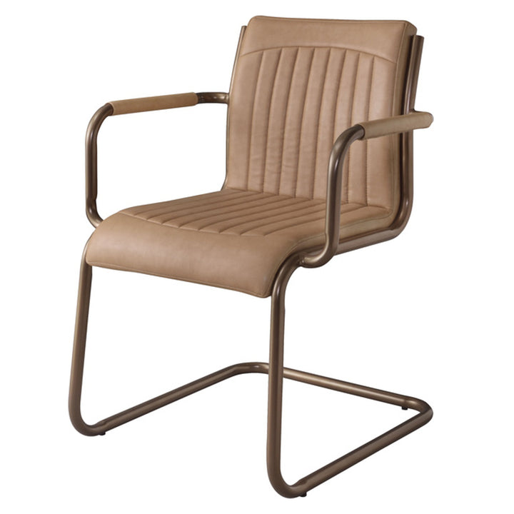 ダイニングチェア座面高46cmスチールソフトレザー