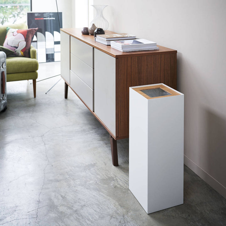 山崎実業RINトラッシュカンリン角型ロング