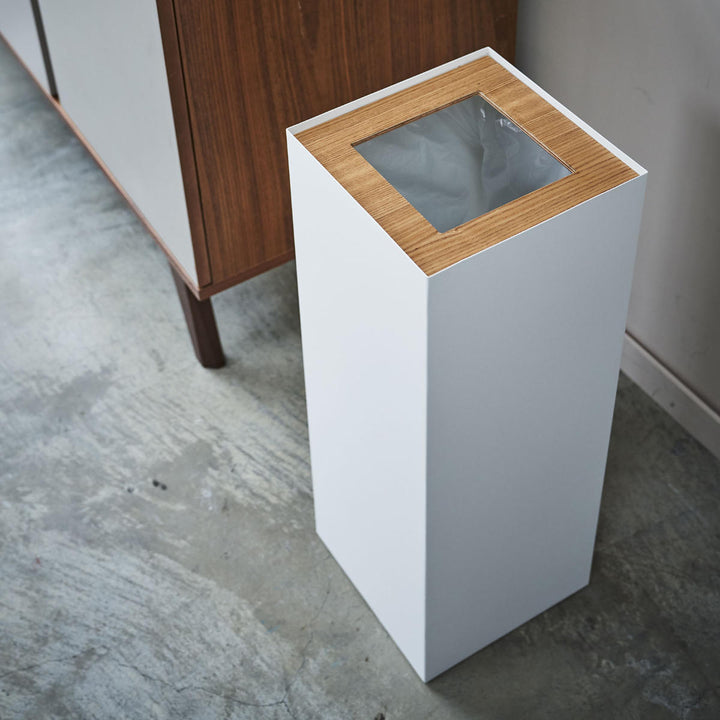 山崎実業RINトラッシュカンリン角型ロング