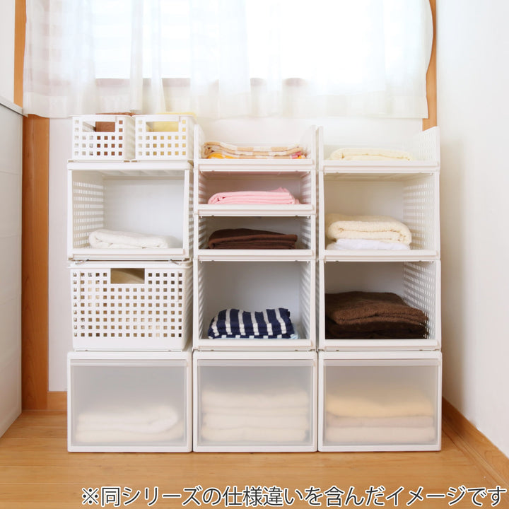 収納バスケットスリムSプラスチックバスケット収納日本製