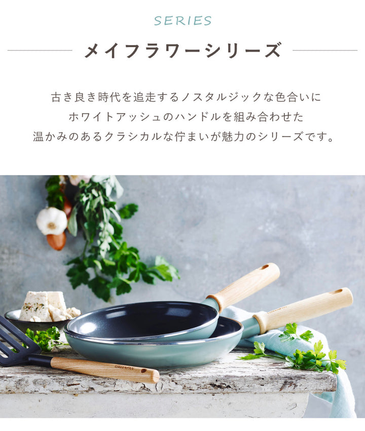 卵焼き器IH対応グリーンパンGREENPANMAYFLOWERメイフラワーエッグパン