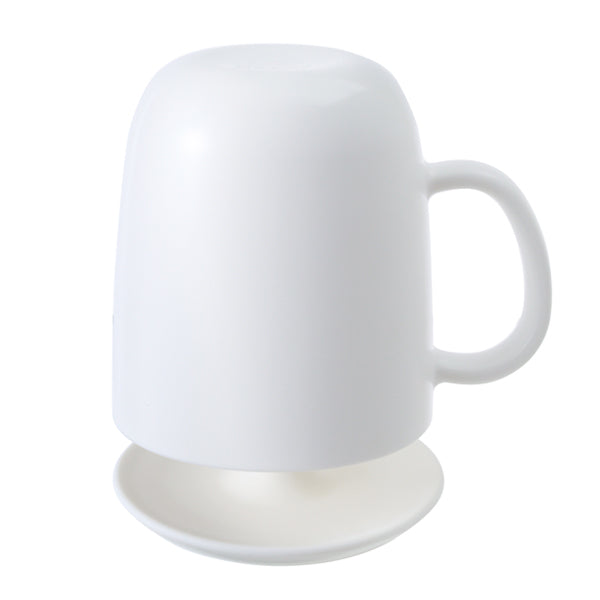 ホワイト×取っ手付き