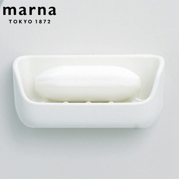 MARNAマーナマグネット石けん置きソープディッシュ石鹸置き磁石マグネット