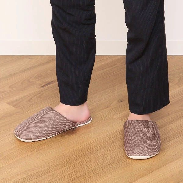 スリッパjyabjyabサラサラメッシュＬ