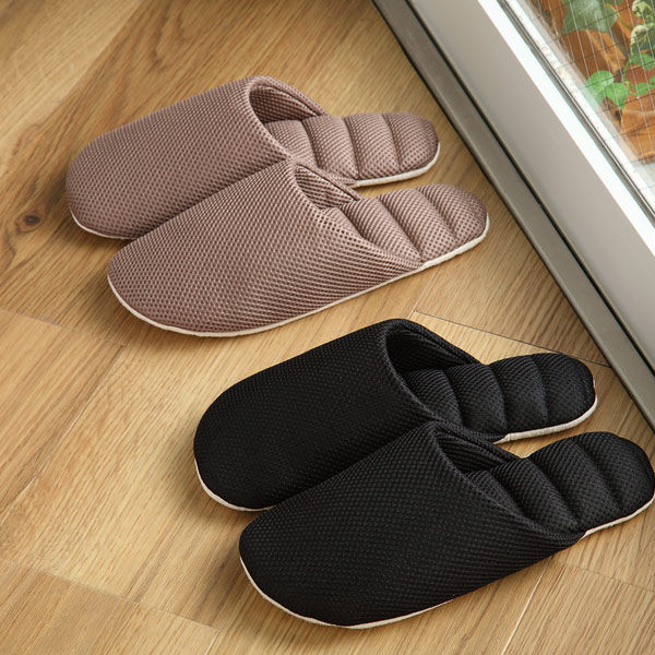 スリッパjyabjyabサラサラメッシュＬ