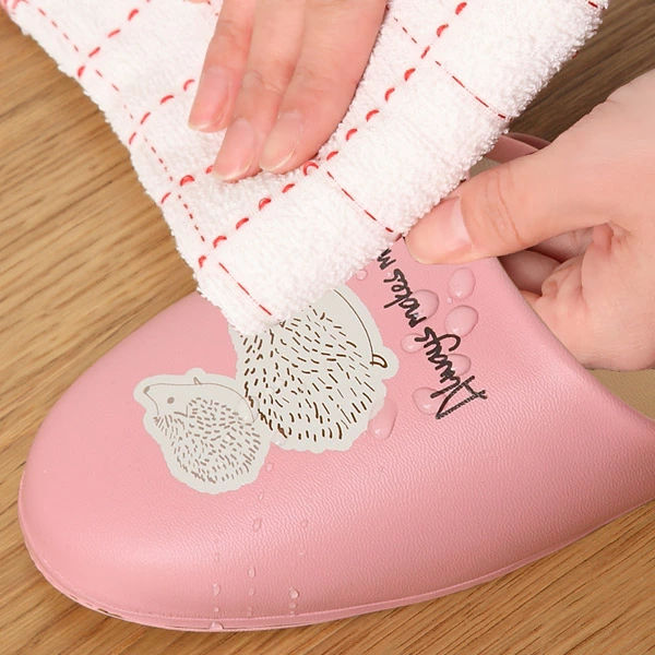 スリッパトイレスリッパふきふきハリネズミスリッパ吊り込みM