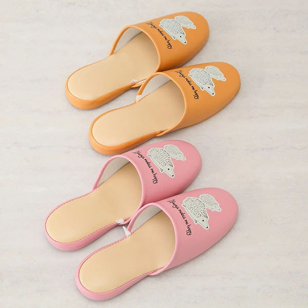 スリッパトイレスリッパふきふきハリネズミスリッパ吊り込みM