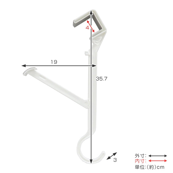 ハンガーフックドアフックUCHIDRY部屋干しウチドライワンタッチドアフック