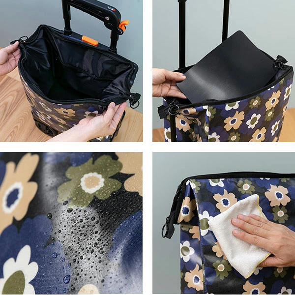 ショッピングカートサイドフィット4輪横押しおしゃれ旅行