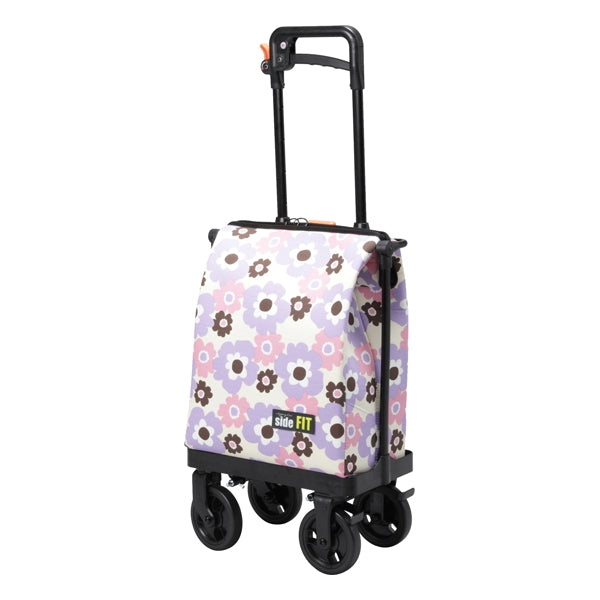 フラワーホワイトパープル