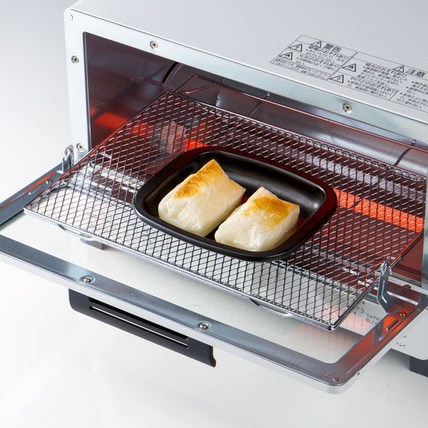 トースタートレー小丸型デュアルプラスフッ素加工日本製オーブントースタートレー