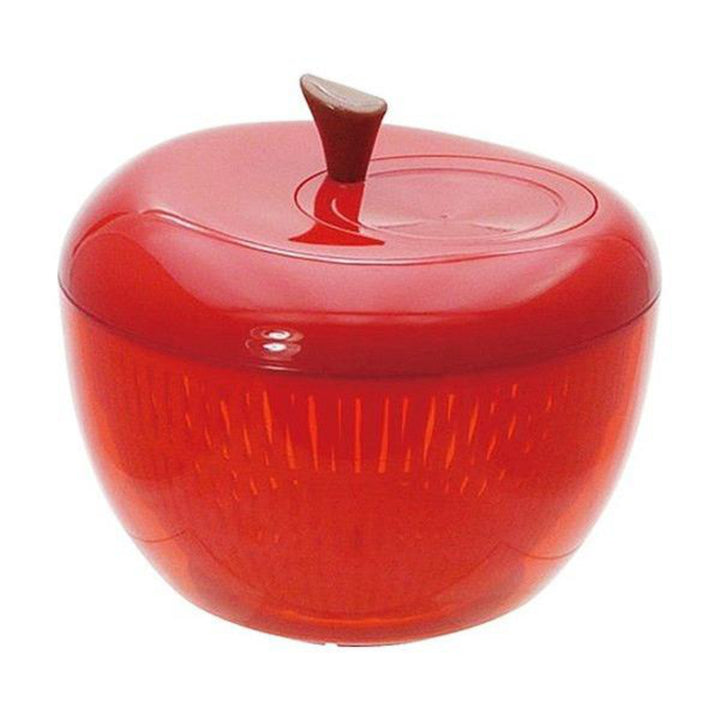 アップルサラダスピナー野菜水切り器りんご型グリーン