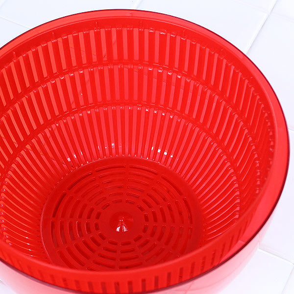 アップルサラダスピナー野菜水切り器りんご型グリーン