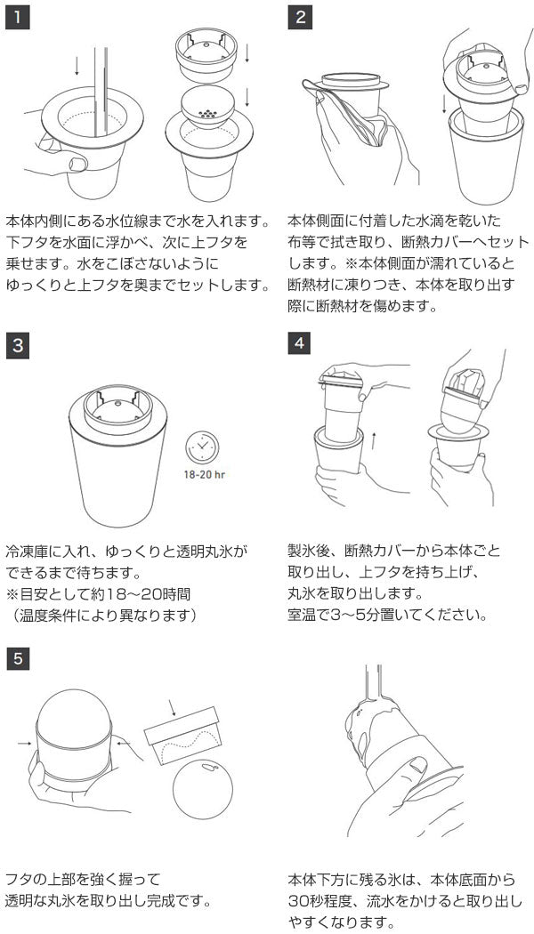 製氷器丸氷アイスボールメーカープレミアム同色2個セット
