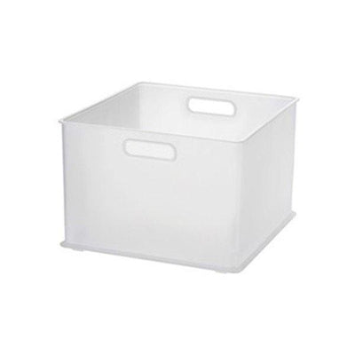 カラーボックス 横置き インナーボックス 収納 ハーフ ナチュラ インボックス プラスチック 日本製