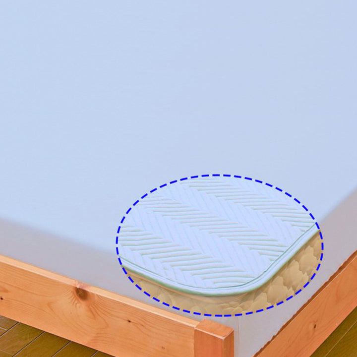 ベッドパッドダブル洗える日本製敷きパッド