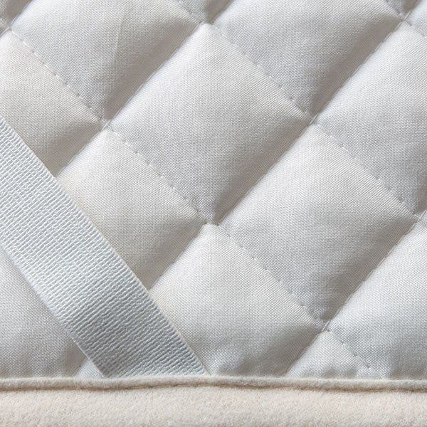 敷きパッドシングル高島ちぢみ無漂白無着色綿100％日本製