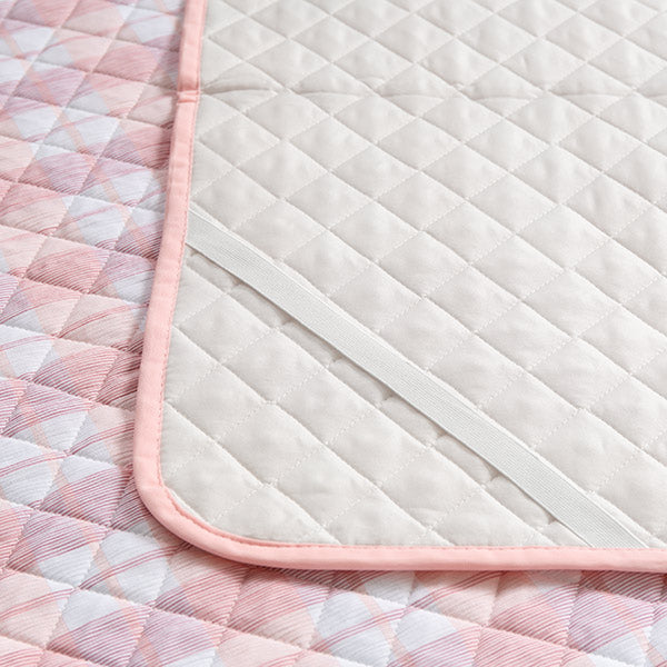 敷きパッドシングル高島ちぢみ冷感綿100％日本製