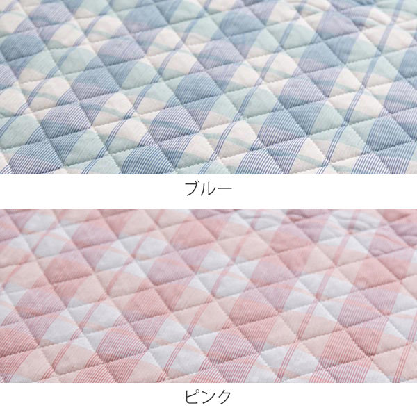 敷きパッドシングル高島ちぢみ冷感綿100％日本製