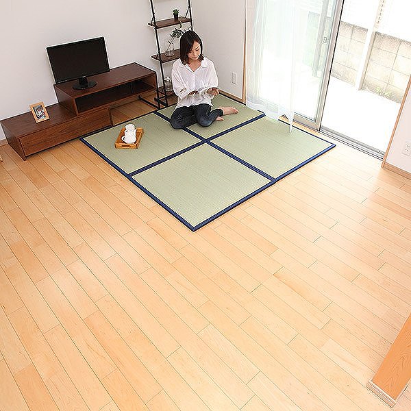 畳国産ユニット畳い草畳マット藺約85×85cm4枚セットい草8層2畳