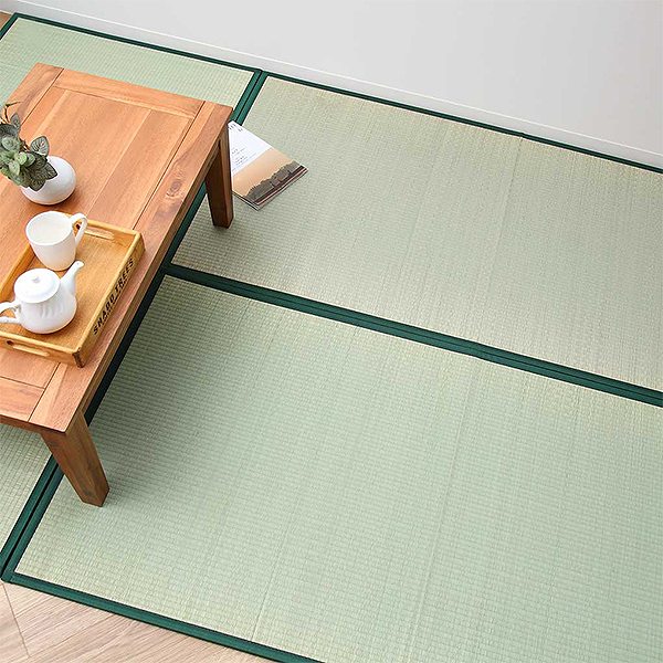 畳国産ユニット畳い草畳マット蒼約85×170cm二つ折りい草4層1畳