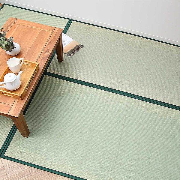畳国産ユニット畳い草畳マット蒼約85×170cm6枚セット二つ折りい草4層6畳
