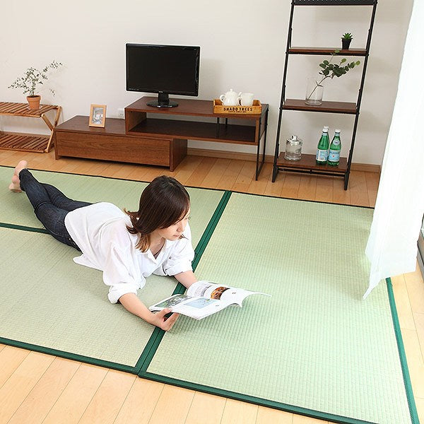 畳国産ユニット畳い草畳マット蒼約85×170cm6枚セット二つ折りい草4層6畳