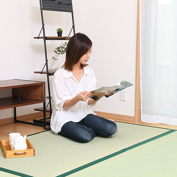畳国産ユニット畳い草畳マット蒼約85×170cm6枚セット二つ折りい草4層6畳