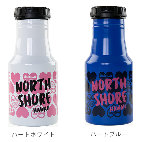 水筒ステンレスマグボトルロッコワンタッチボトル350mlハートホワイト