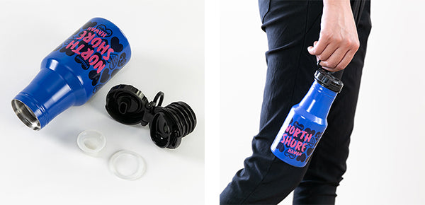 水筒ステンレスマグボトルロッコワンタッチボトル350mlハートホワイト