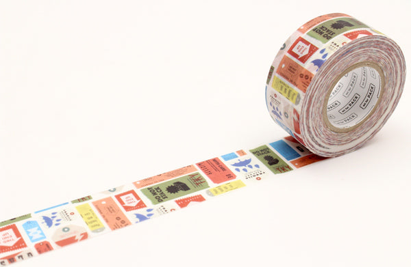 クラフトテープ粘着テープ幅広mtforPACKケアタグ幅25mm