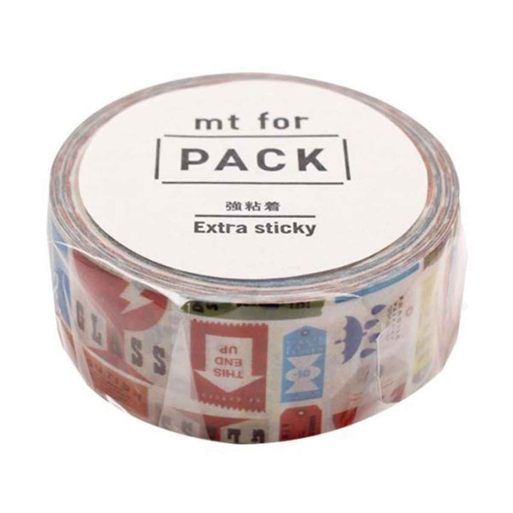 クラフトテープ粘着テープ幅広mtforPACKケアタグ幅25mm