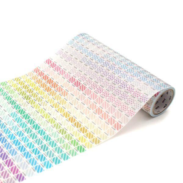 包装紙ラッピングシートmtwrapsカラーチャート幅15.5cm