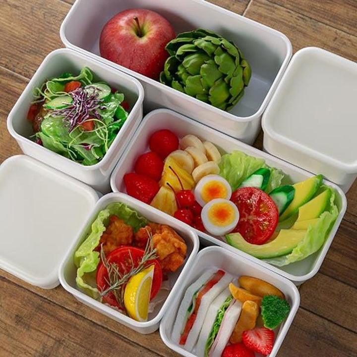 保存容器1.1L猫柄角型PFFNECOスクエアストッカーM樹脂製