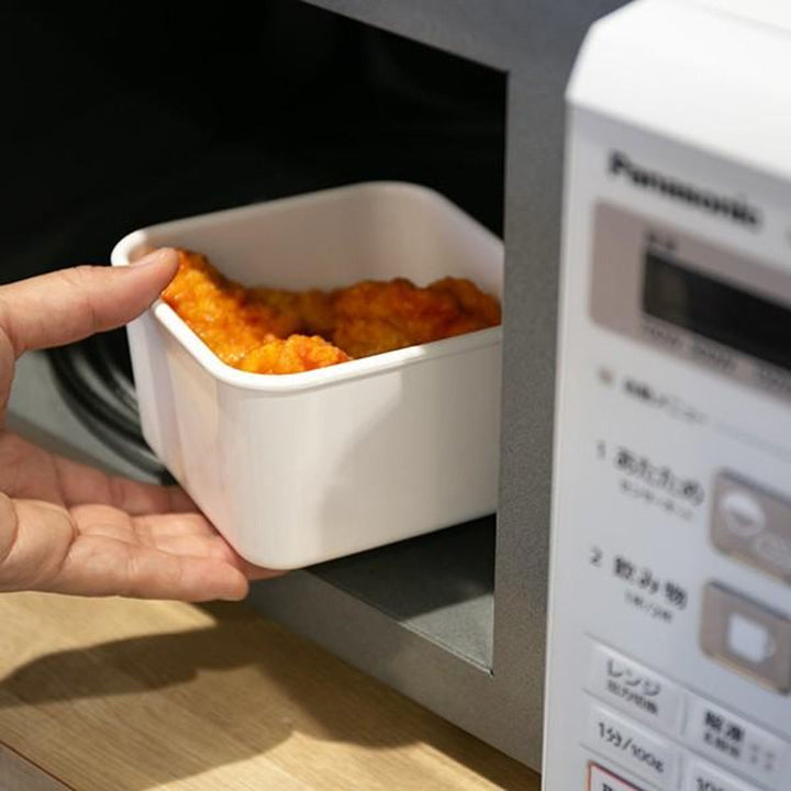 保存容器1.1L猫柄角型PFFNECOスクエアストッカーM樹脂製