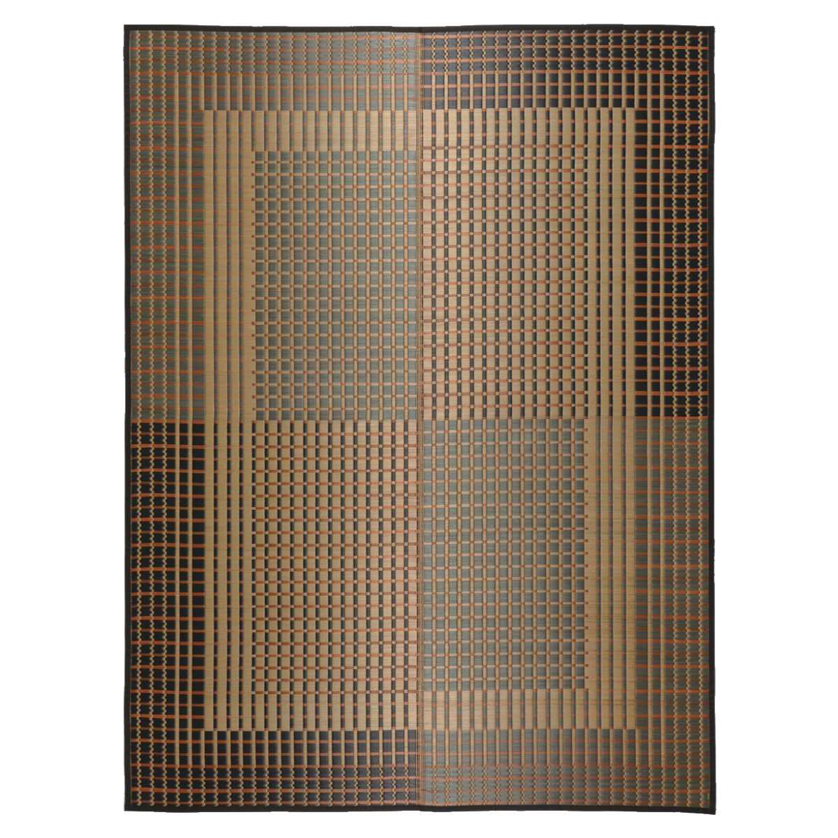 畳 い草ラグ 右京 191×250 3畳 滑り止め無し い草 畳マット ベージュ