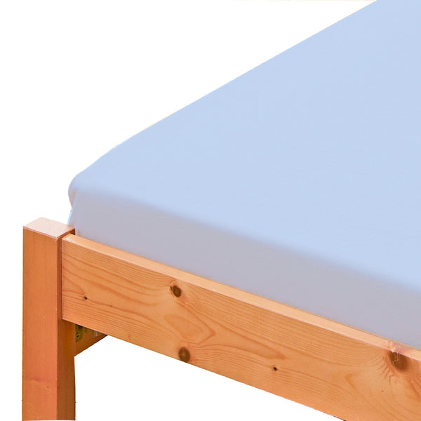 ベッドパッドボックスシーツセットシングル洗える日本製ブルー