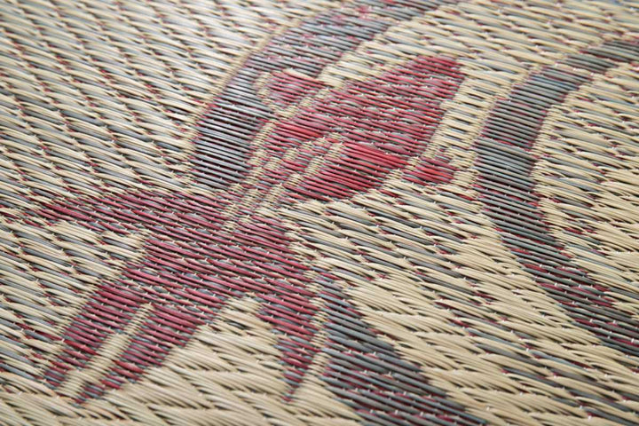 ラグい草ラグ176×230cm約2.5畳薄手ござ裏貼り涼水